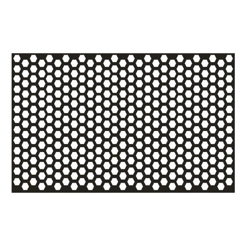 Sticker Calavera Faro Panal Hexagono Universal