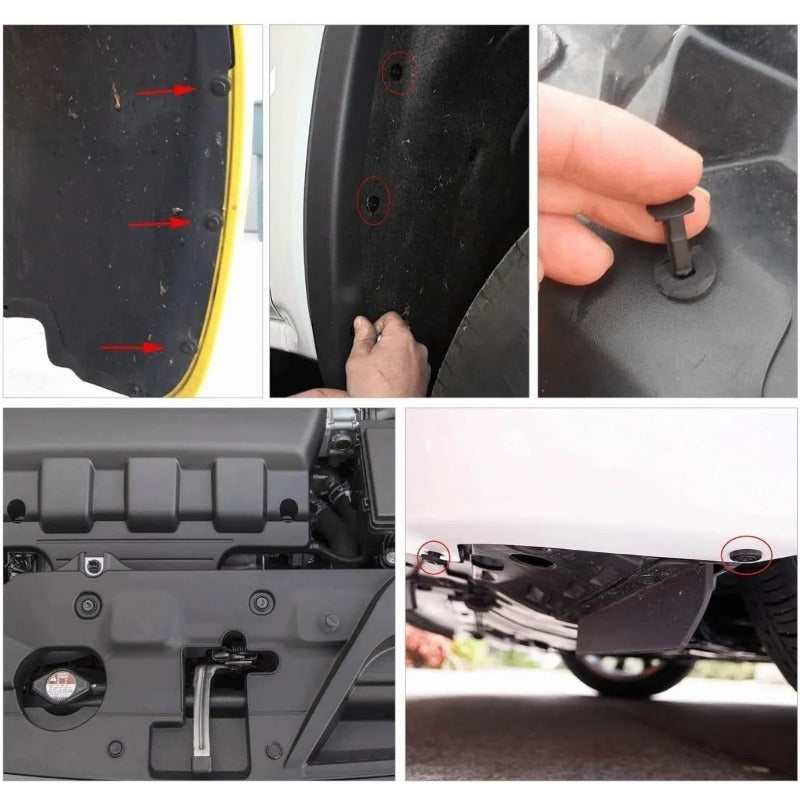 Grapa Kit Automotriz Universal Surtido Estuche 100 Pzs