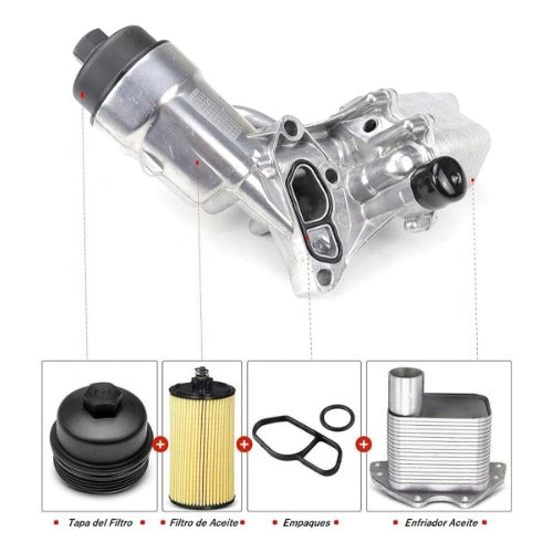 Enfriador Motor Aceite Chevrolet Cruze Sonic 1.4l 2011-2016
