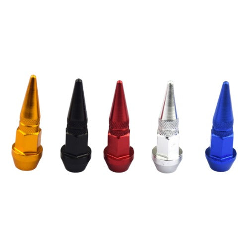 4pzs Picos Pivote Cubre Válvula Alumini 4.5cm Auto Moto Bici