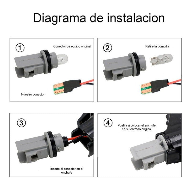 Led Secuencial Cuarto Direccional Lateral Vw Jetta Golf Polo