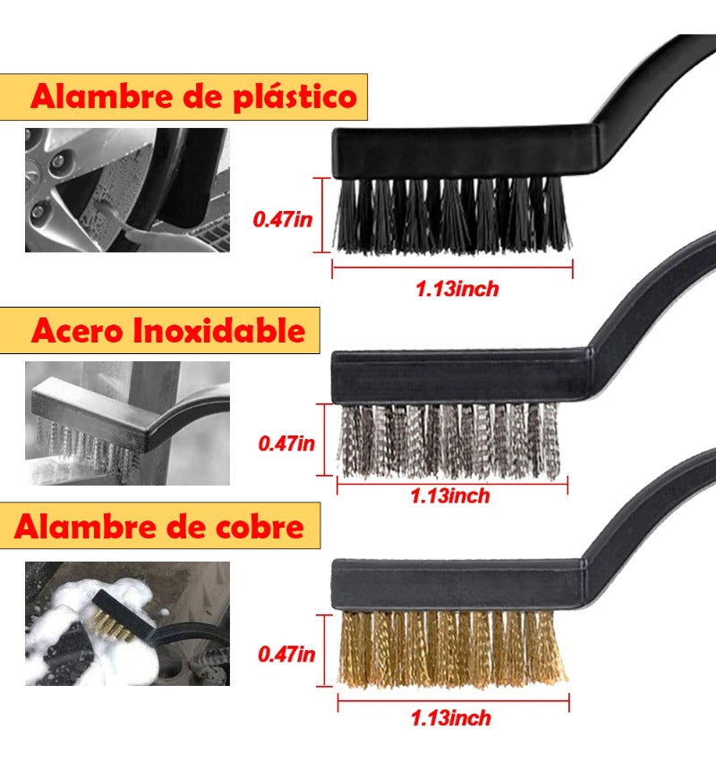 Kit Limpieza Coche Cepillo Esponja Automotriz Set 27pz 110v