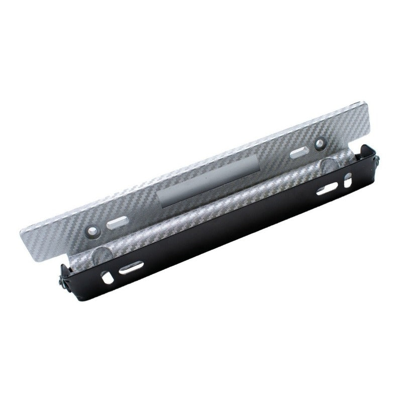 Porta Placa Universal Doble Ajuste Posiciones Matricula Jdm
