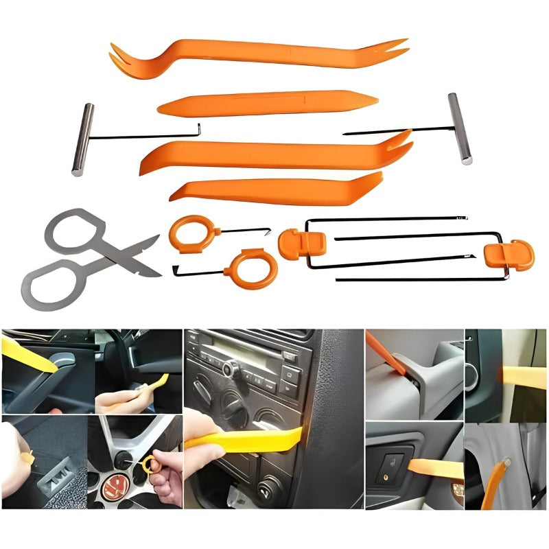 Kit Herramienta Desmontaje Estereo Espatula Moldura Tablero