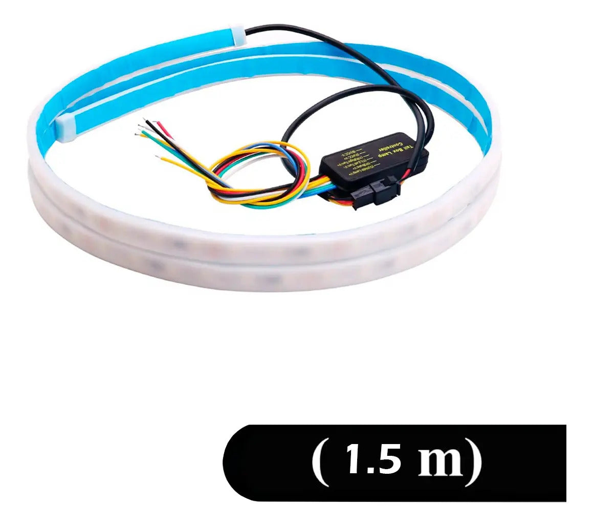 Tira Luz Led Cajuela Decorativa Tunning 1.5m Auto
