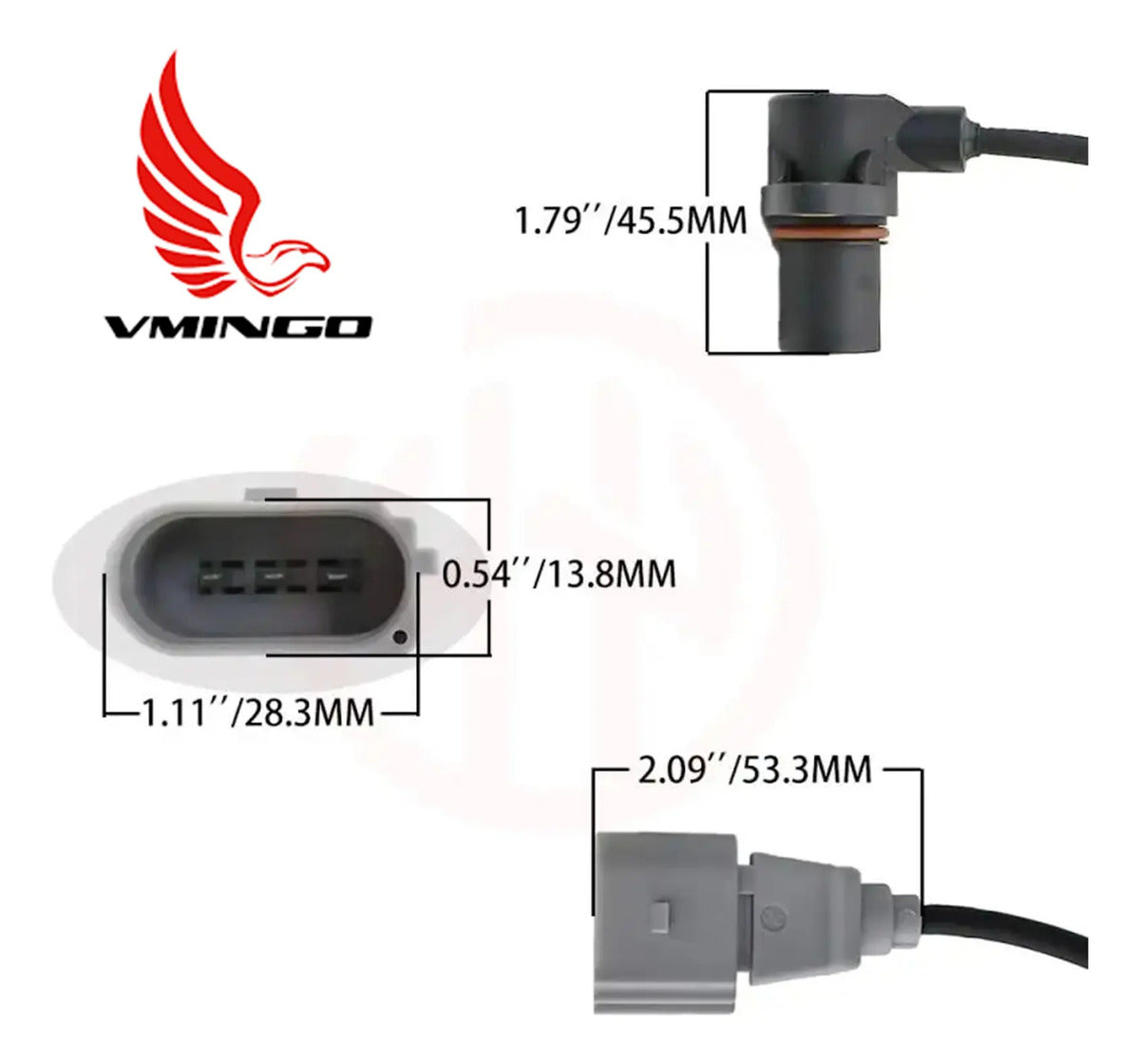 Sensor Cigüeñal Vw Jetta A4 Audi Golf Ibiza Beetle 2.0