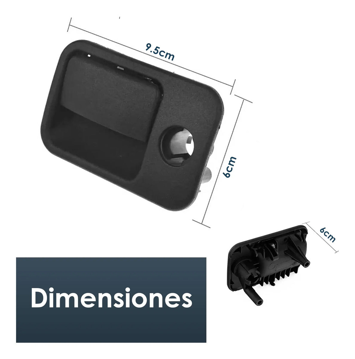 Chapa Manija Corta Guantera Vw Mk3 Golf Jetta A3 1993-1999