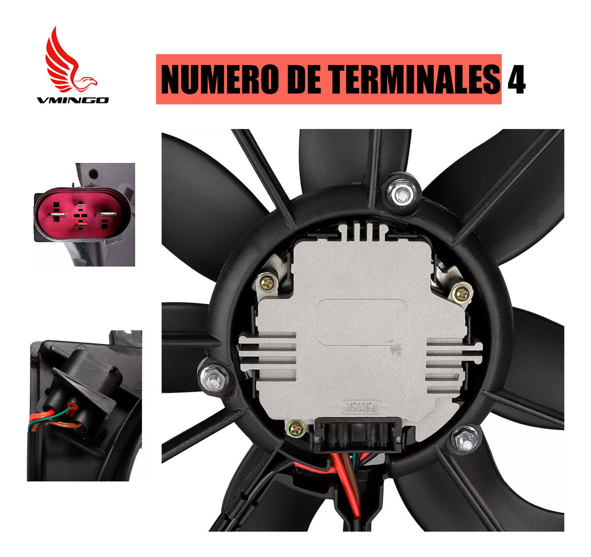 Motoventilador Vw Jetta Golf Bora Audi A3 2005-2018 Radiador