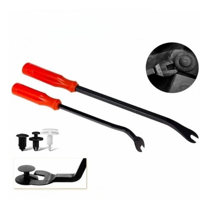 Kit Herramientas Desmontaje Molduras Auto Faros Estereo 19pz