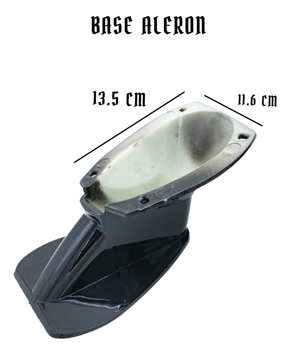 Aleron Sedan Negro Brilloso Cajuela Tuning Racing Universal