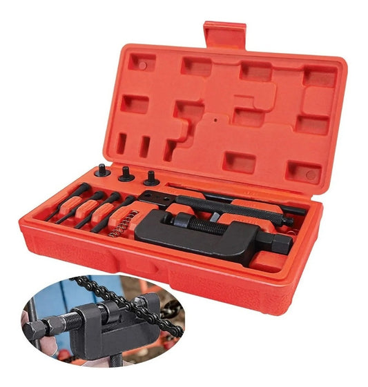 Cortador Cadena Remachadora Moto Bici Atv Estuche