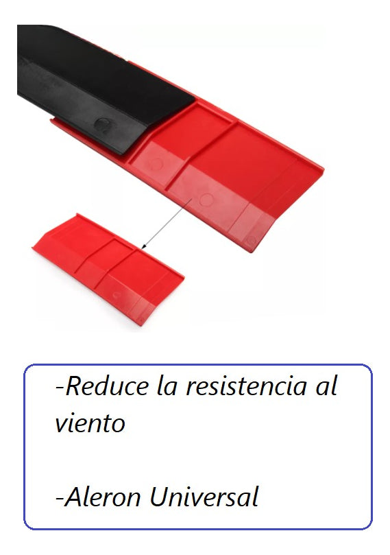 Aleron Sport Ajustable Splitter Cola De Pato Universal Cajuela