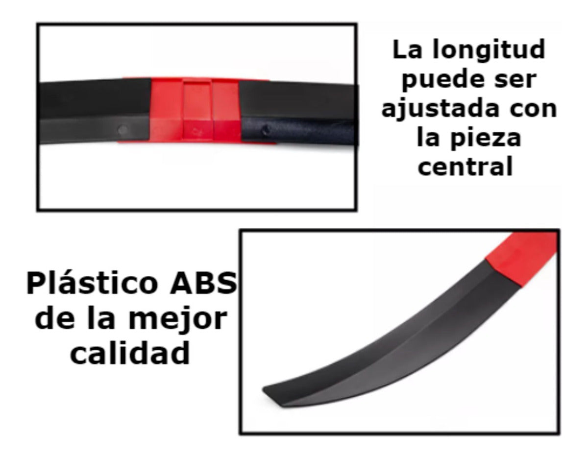 Aleron Sport Ajustable Splitter Cola De Pato Universal Cajuela