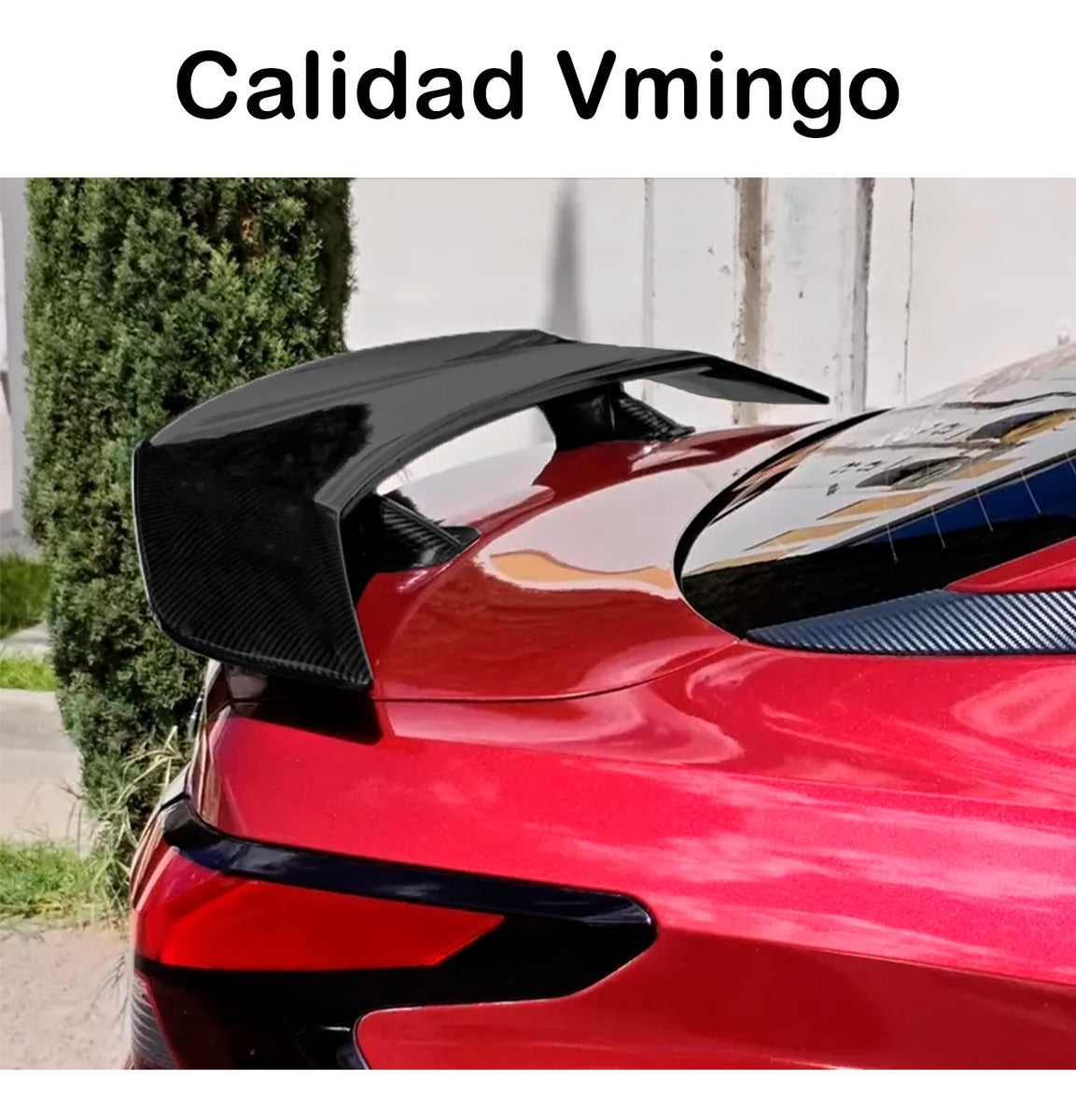 Aleron Sedan Negro Brilloso Cajuela Tuning Racing Universal