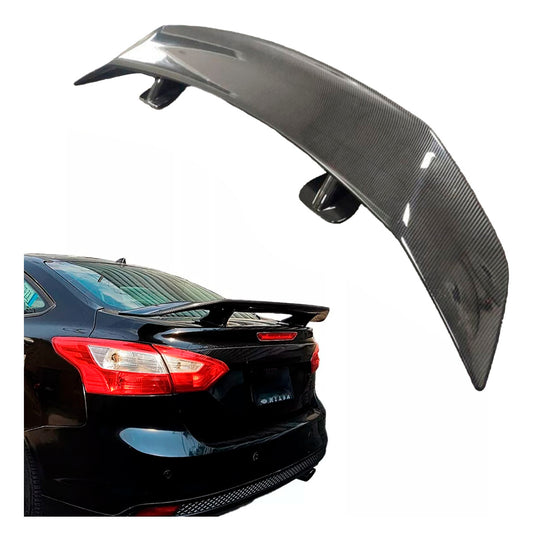 Aleron Sedan Fibra Carbono Cajuela Tuning Racing Universal