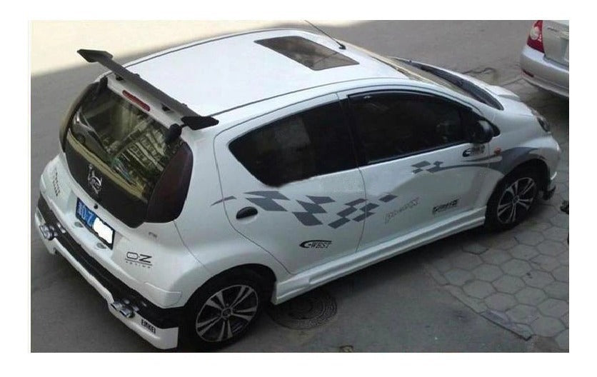 Aleron Hatchback Metal Embellecedor Suv Spoiler Cola De Pato