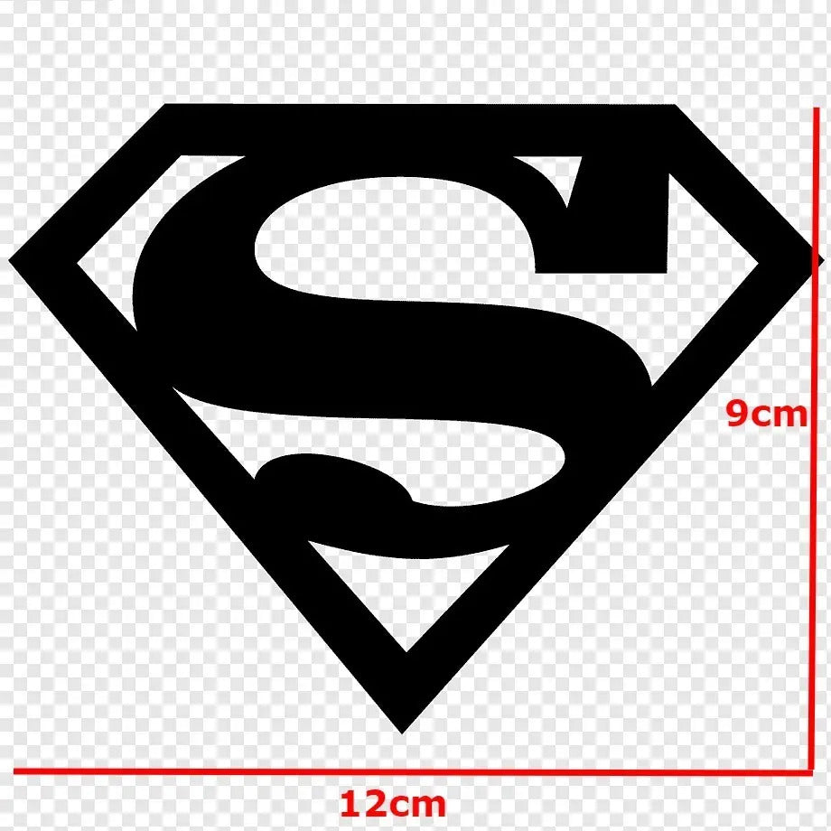 Calcomania Superman Auto Moto Sticker Vinil Decorativo Logo