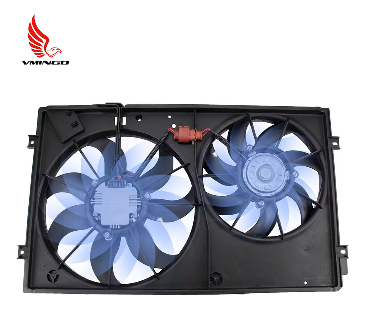 Motoventilador Vw Jetta Golf Bora Audi A3 2005-2018 Radiador