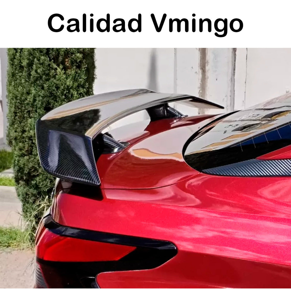 Aleron Sedan Fibra Carbono Cajuela Tuning Racing Universal