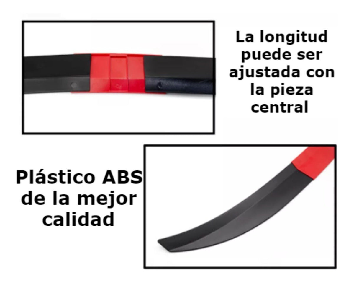 Aleron Sport Ajustable Splitter Cola De Pato Universal Cajuela