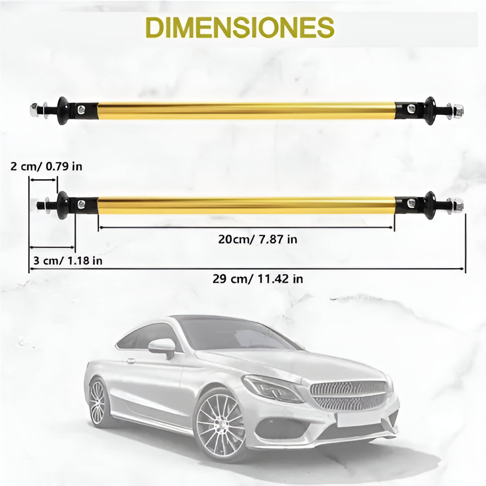 Sujetador De Lip Delantero Struts Palitos Tensores 20cm Par