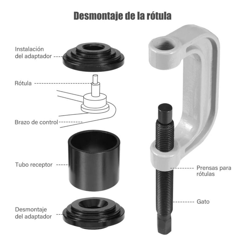 Extractor Rotula Prensa Instalador Montar Desmontar 2wd 4wd