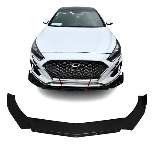 Lip Splitter Universal Plástico Facia Delantero 3 Piezas