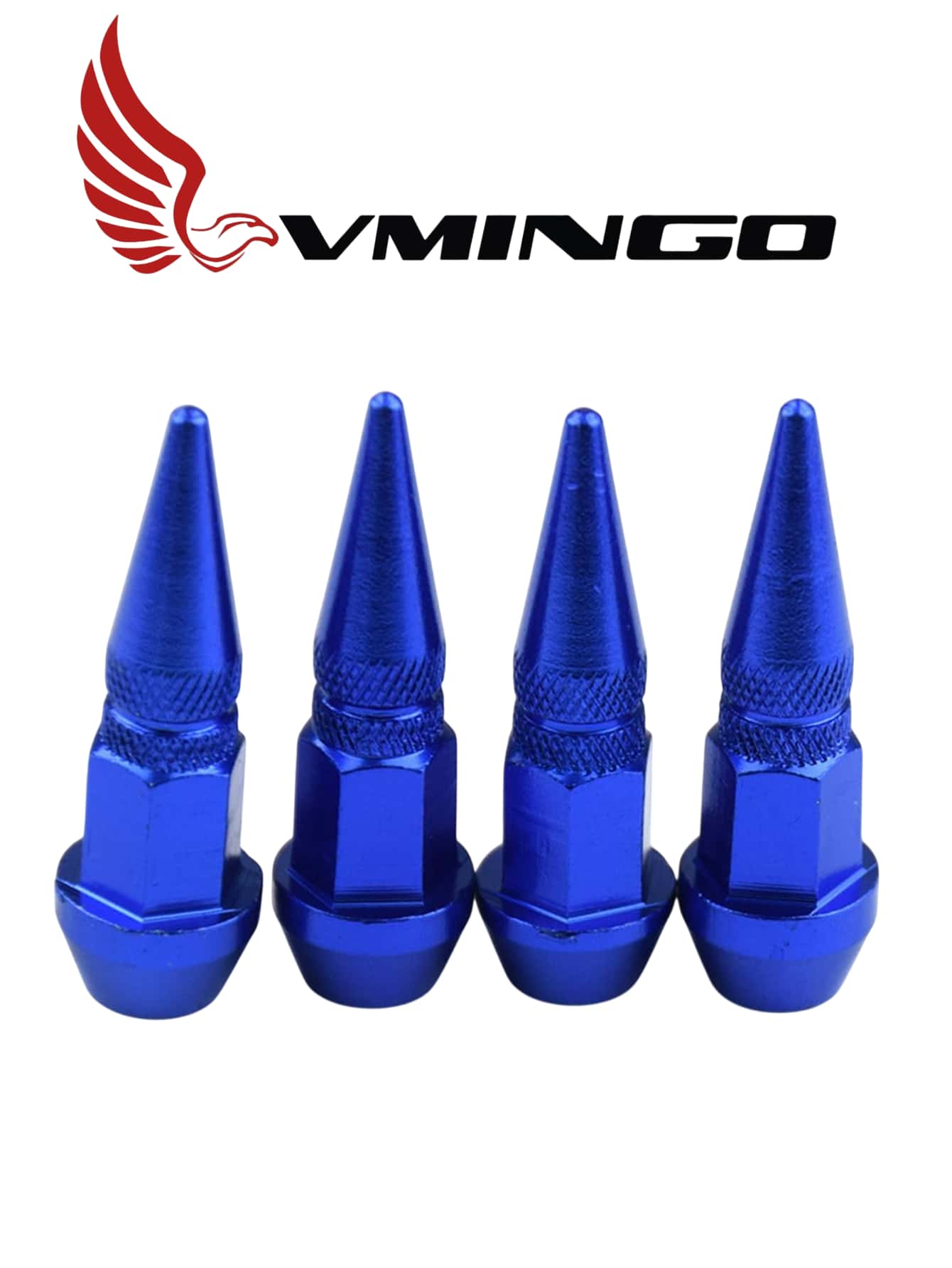 4pzs Picos Pivote Cubre Válvula Alumini 4.5cm Auto Moto Bici