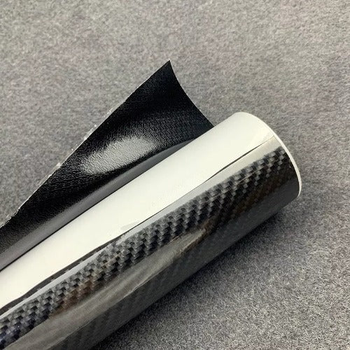 Vinil 6d Fibra Carbono Auto Impermeable Adhesivo 50 Cm X 3 M