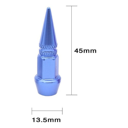 4pzs Picos Pivote Cubre Válvula Alumini 4.5cm Auto Moto Bici