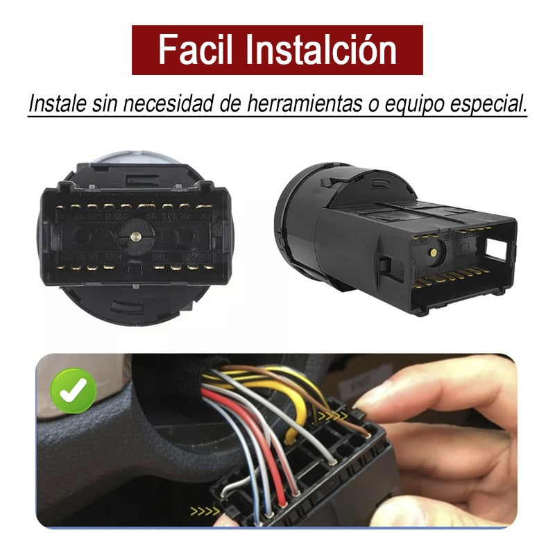 Euroswitch Perilla Luz Para Jetta A4 Golf Polo Vento Beetle