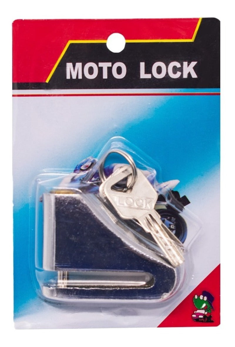 Candado Impermeable Freno Disco Motocicleta Seguro Bloqueo