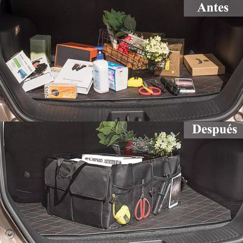 Organizador Cajuela Interior Plegable Impermeable Automovil