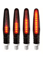 Direccionales Led Moto Secuencial Indicador Intermitente 4pz