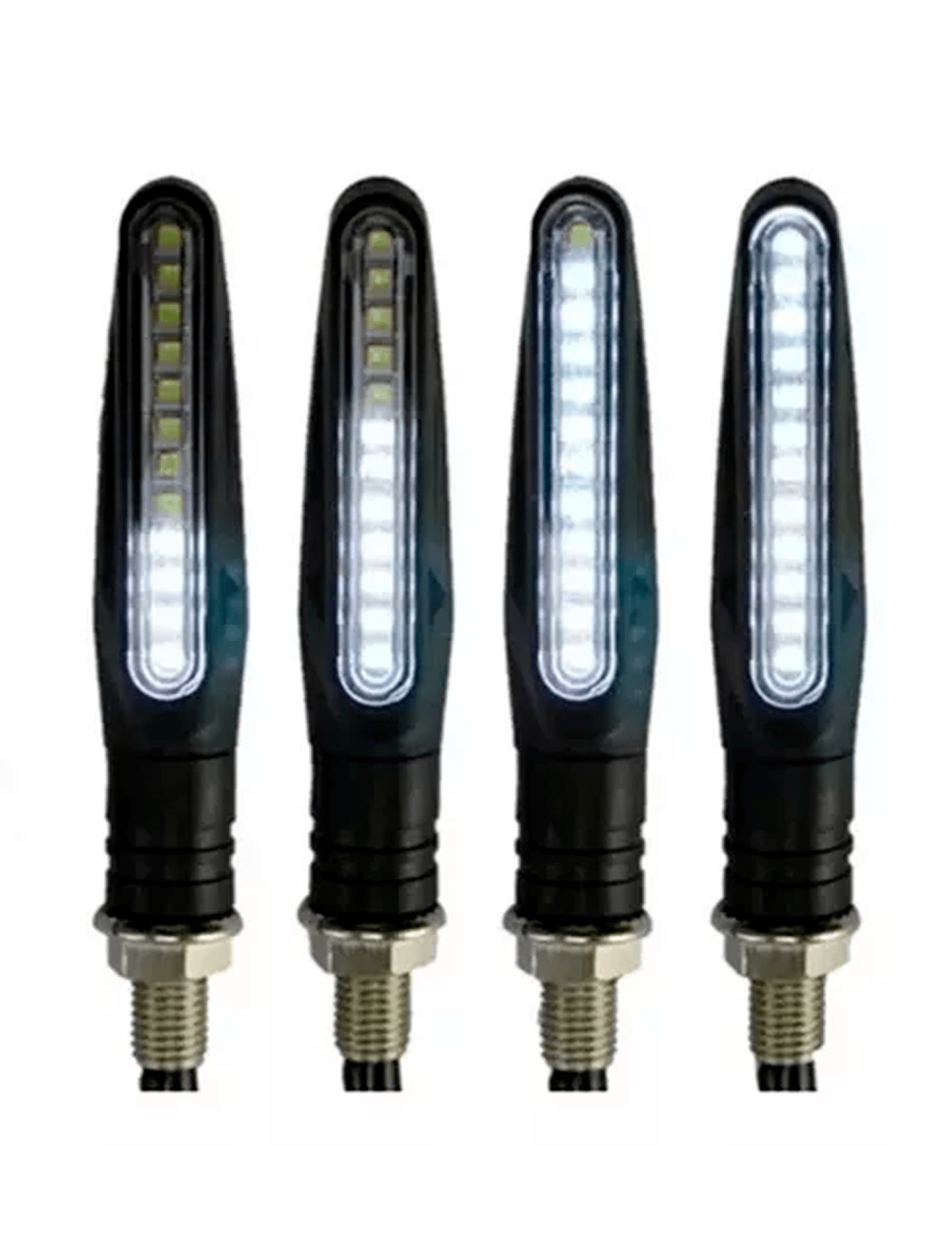 Direccionales Led Moto Secuencial Indicador Intermitente 4pz