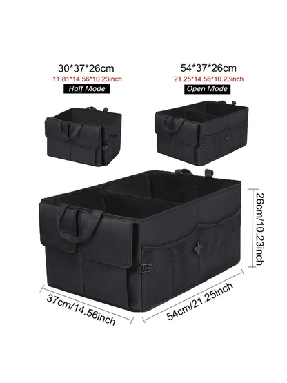 Organizador de Cajuela Maletero Plegable Almacenamiento Compartimiento Impermeable