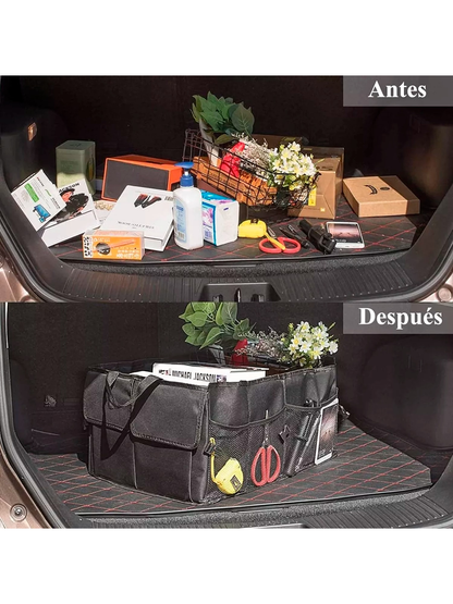 Organizador de Cajuela Maletero Plegable Almacenamiento Compartimiento Impermeable
