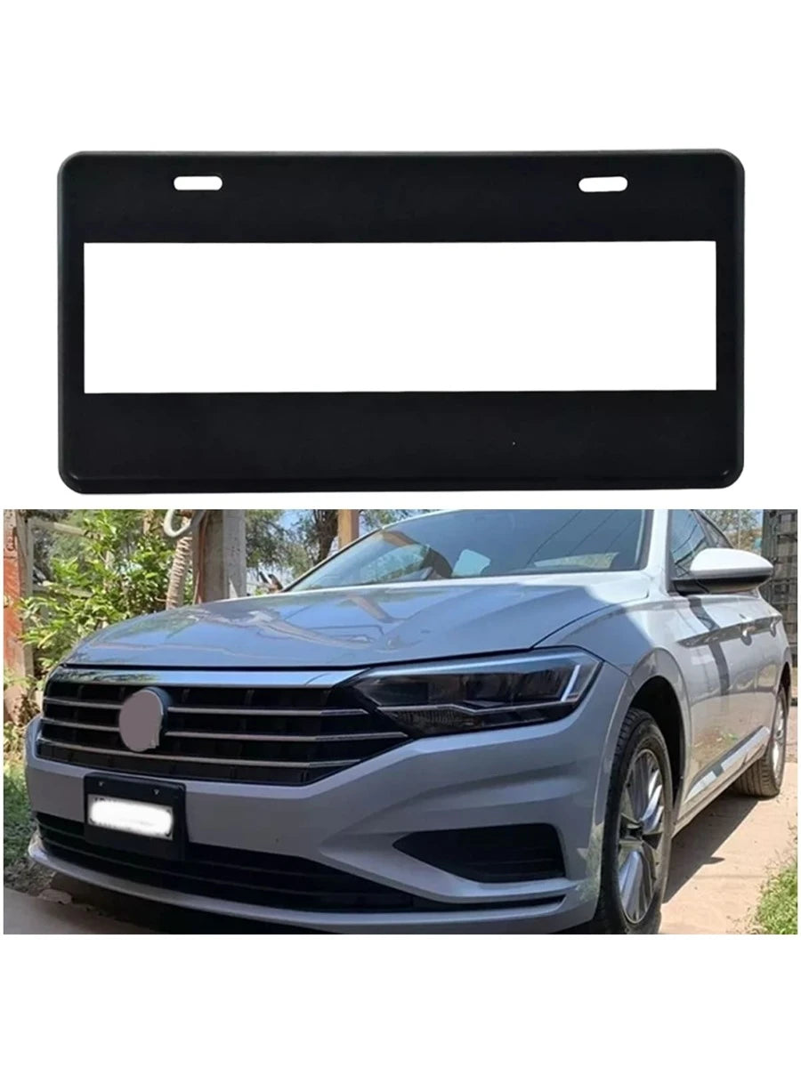 Vmingo Vmingo Porta Placas Juego 2 Piezas Tipo Europeo Universal Protector Seguridad Solo Numerico Alfanumerico Kit Marco Porta Placa Deportivo Tunning Tipo Americano Delantero Trasero Vmingo Mexico