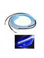 Par Tira Led Drl Flexible Direccional Secuencial Auto/Moto 60cm Compatibilidad Universal 12V impermeable IP65