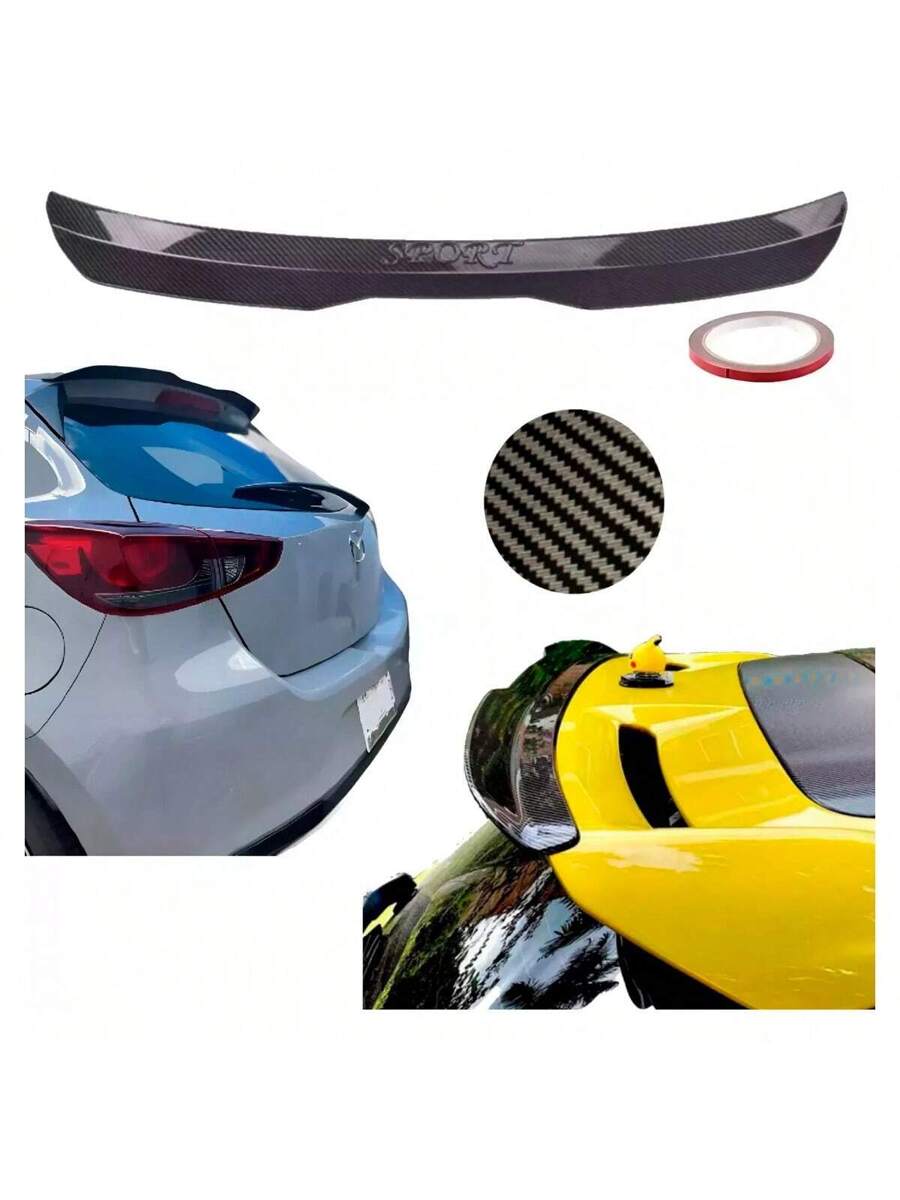 Aleron Hatchback Surface Cola de Pato Spolier Tuning Sport Embellecedor