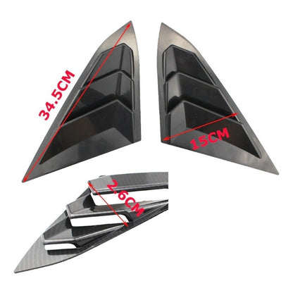 Louvers Ventana Lateral Honda Civic 10th 2016 A 2020 Rejilla