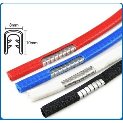 Protector Presion Borde Puerta Auto Sello Hule Moldura 5m