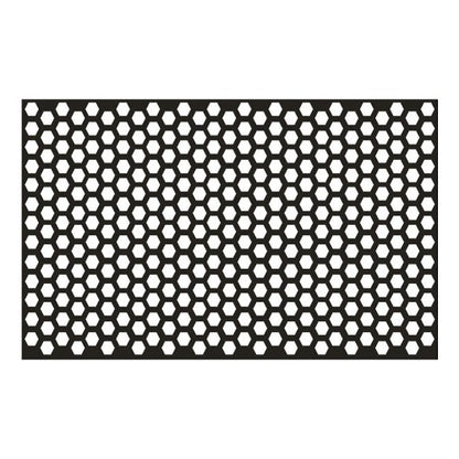 Sticker Calavera Faro Panal Hexagono Universal