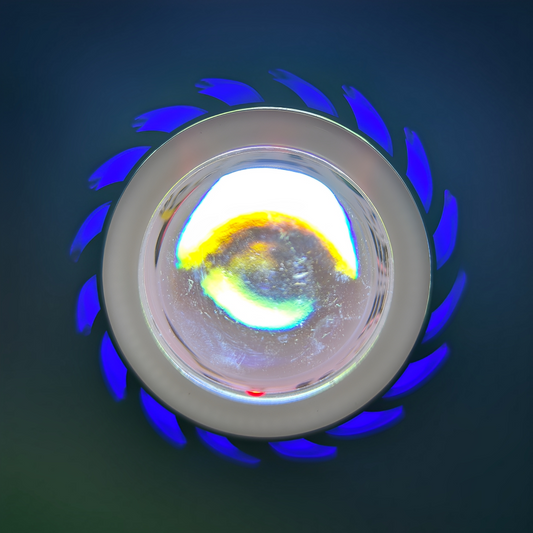 Faro Ojo Angel Y Demonio Lupa Led Moto Auto