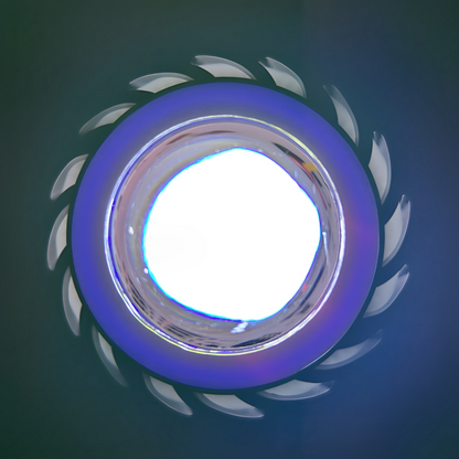 Faro Ojo Angel Y Demonio Lupa Led Moto Auto
