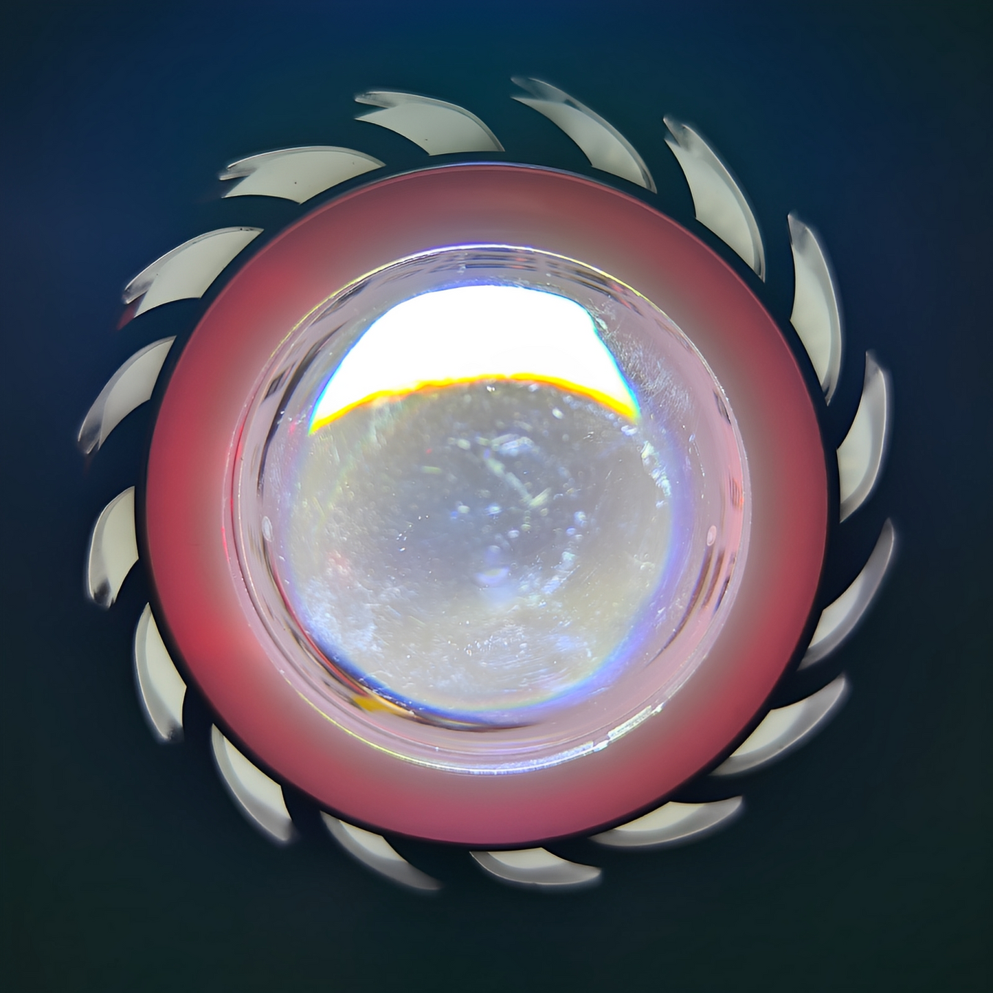 Faro Ojo Angel Y Demonio Lupa Led Moto Auto