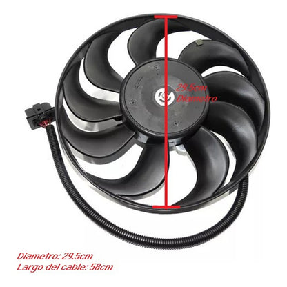 Motoventilador Copiloto Vw Jetta A4 Golf Clasico 1999-2015