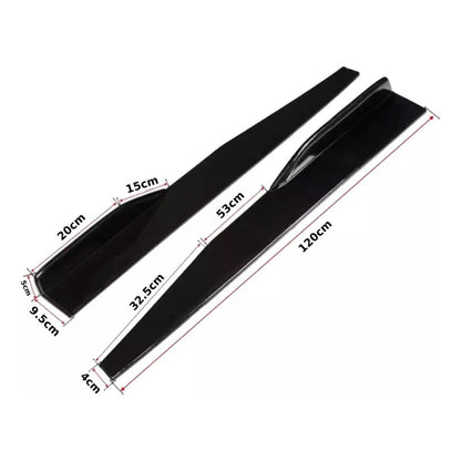 Escalon Lateral Faldon 120cm Estribo Auto Universal Kit 2pz