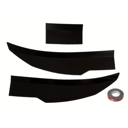 Aleron Sport Negro Splitter Cola de Pato Ajustable 11cm
