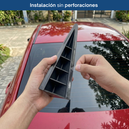 Antena Auto Aleta Tiburon Cubierta Decorativa Negro 30cm